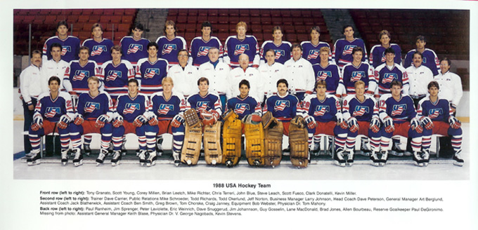 Team Usa Olympic Hockey Jersey History 19 10 The United States Of Hockey