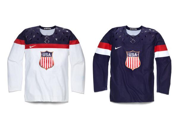 Nike USA Hockey Away Jersey